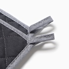 Набор прихваток Этель 2 шт., 19×19 см, саржа,100% х/л, ватин 250 г/м² - Фото 4