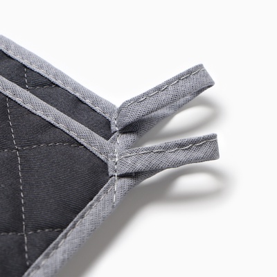 Набор прихваток Этель 2 шт, 19х19см,саржа,100% х/л,ватин 250г/м2