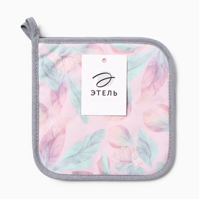 Набор прихваток Этель 2 шт, 19х19см,саржа,100% х/л,ватин 250г/м2