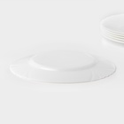 Десертная тарелка Luminarc CADIX, 19.5 см, стеклокерамика, белая - Фото 3