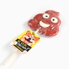 Леденец на палочке «Улыбнись», со вкусом молочного шоколада, 15 г 10018542