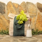 Сумка шоппер с ручками SL HOME Linen shopper, 50×50 см, 100% лён, 200 г/м2 - Фото 6