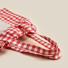 Сумка шоппер SL HOME Red cage, 50×50 см, 100% лён, 150 г/м2 - Фото 8