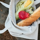 Сумка шоппер небелёный SL HOME Light shopper, 53×45 см, 100% лён, 200 г/м2 - Фото 3