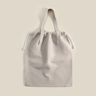 Сумка шоппер небелёный SL HOME Light shopper, 53×45 см, 100% лён, 200 г/м2 - Фото 7