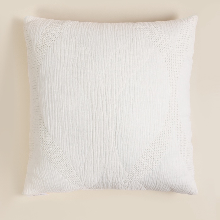 Подушка декоративная SL Home Cotton, 40×40 см, муслин, жаккард, хлопок 100% - Фото 1