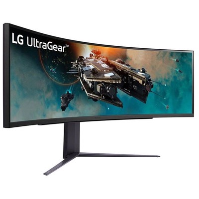 Монитор LG 49" UltraGear 49GR85DC-B, VA LED 32:9 HDMI HAS Piv 3000:1 450cd 17