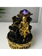 Фонтан настольный с подсветкой «Старец у водных листьев», от сети, 20.5×20.5×26.5 см 10662352