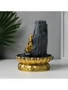 Фонтан настольный с подсветкой «Ганеша в скалах с водопадом», от сети, 20.5×20.5×27.5 см 10662353