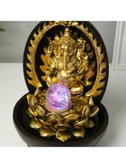 Фонтан настольный с подсветкой «Ганеша в арке у лотоса», от сети, 22×22×31 см - Фото 9