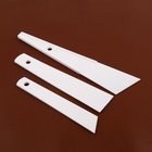 Набор шпателей для нанесения клея на кожу, 20 мм - 40 мм, 3 шт., белый - Фото 1