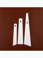 Набор шпателей для нанесения клея на кожу, 20 мм - 40 мм, 3 шт., белый - Фото 7