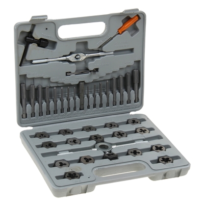 Набор метчиков и плашек Sparta, М3 - М12, 40 шт. в наборе