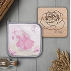 Набор кухонный «Этель. Солнечного дня»: прихватка 19×19 см, подставка под горячее - Фото 2