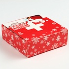 Шоколад новогодний молочный «Аптечка», в шоубоксе, 12 г × 24 шт. - Фото 5