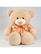 Мягкая игрушка «Медведь», с бантом, 80 см, бежевый - Фото 2