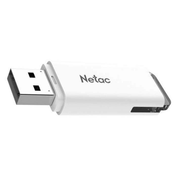 Флешка Netac 32GB U185 NT03U185N-032G-20WH USB2.0 белый - фото 51673120