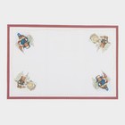 Салфетки сервировочные Доляна «Московский мишка», 4 шт., новогодние, 45×30 см - Фото 4