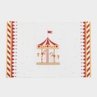 Салфетки сервировочные Доляна «Парк аттракционов», 4 шт., новогодние, 45×30 см - Фото 4