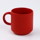 Кружка новогодняя керамическая «Новогодний венок», 350 мл - Фото 3