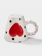 Кружка «Сердце», 500 мл, керамика, белая - Фото 3