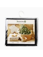 Полотенце вафельное банное «Экономь и Я», 80×150 см, хлопок 100%, чёрное - фото 53868789