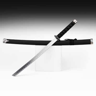 Макет оружия «Сувенирная катана. Орочи», 89 см, клинок 46 см, ножны, чёрный, матовые