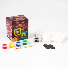 Барельефы для раскрашивания «Мир живописи», набор для творчества