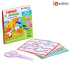 Логопедический набор «Умные ножницы», 20 карточек, 3+ - Фото 1