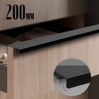 Ручка CAPPIO RT001BL, L=200 мм, м/о 160 мм, цвет черный, 4 шт. - фото 809663938