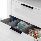 Ручка CAPPIO RT001BL, L=200 мм, м/о 160 мм, цвет черный, 4 шт. - фото 809663941