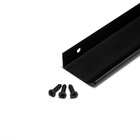 Ручка торцевая CAPPIO RT002BL, L=1200 мм, м/о 960 мм, цвет черный, 4 шт. - фото 31971102