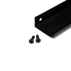 Ручка торцевая CAPPIO RT002BL, L=150 мм, м/о 128 мм, цвет черный, 4 шт. - фото 808590594