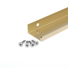 Ручка CAPPIO RT001, L=1200 мм, м/о 1160 мм, цвет сатиновое золото, 4 шт. - фото 31971117