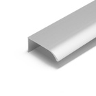 Ручка торцевая CAPPIO RT002CP, L=150 мм, м/о 128 мм, цвет матовый хром, 4 шт. - фото 809235684