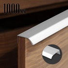 Ручка торцевая CAPPIO RT002CP, L=1000 мм, м/о 960 мм, цвет матовый хром, 4 шт. - фото 809639693
