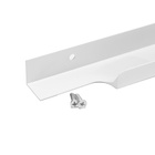 Ручка торцевая CAPPIO RP100WH, L=400 мм, белая, 4 шт. - фото 809663985