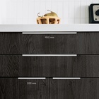 Ручка CAPPIO RT001CP, L=200 мм, м/о 160 мм, цвет матовый хром, 4 шт. - фото 809639720