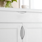 Ручка торцевая CAPPIO RP100CH, L=200 мм, цвет хром, 4 шт. - фото 808832941