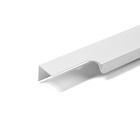 Ручка торцевая CAPPIO RP100WH, L=300 мм, цвет белый, 4 шт. - фото 808590722