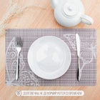 Салфетка сервировочная на стол «Бабочки», 26×41 см, набор 4 шт. - Фото 3