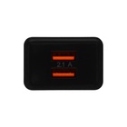 Сетевое зарядное устройство More choice NC24a, 2.1А, кабель Type-C, черный - фото 51695625