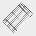 Решётка для глазирования и остывания кондитерских изделий, 3 яруса, 40.5×25 см, чёрная - Фото 7