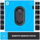 Мышь Logitech M350 (910-005576/910-005718) темно-серый - фото 51675516 Мышь Logitech M350 (910-005576/910-005718) темно-серый - фото 51675516