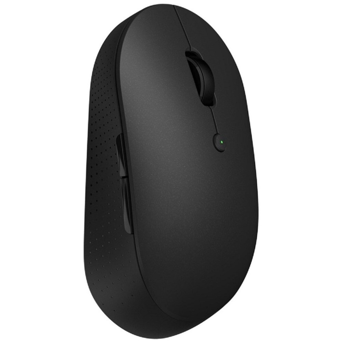 Мышь беспроводная Xiaomi Mi Dual Mode Wireless Mouse Silent Edition (Black) HLK4041GL - фото 51675575