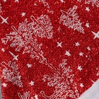 Колпак новогодний «Заснеженный лес» 30×37 см, красный - Фото 3