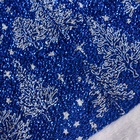 Колпак новогодний «Заснеженный лес» 30×37 см, синий - Фото 3