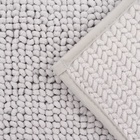 Коврик для дома LaDо́m, букли, плотность 1100 г, 50×80 см, серый - Фото 2