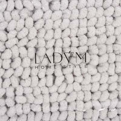 Коврик для дома LaDо́m, букли, плотность 1100 г, 50×80 см, серый
