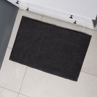 Коврик для дома LaDо́m, букли, плотность 1100 г, 50×80 см, графитовый - Фото 4